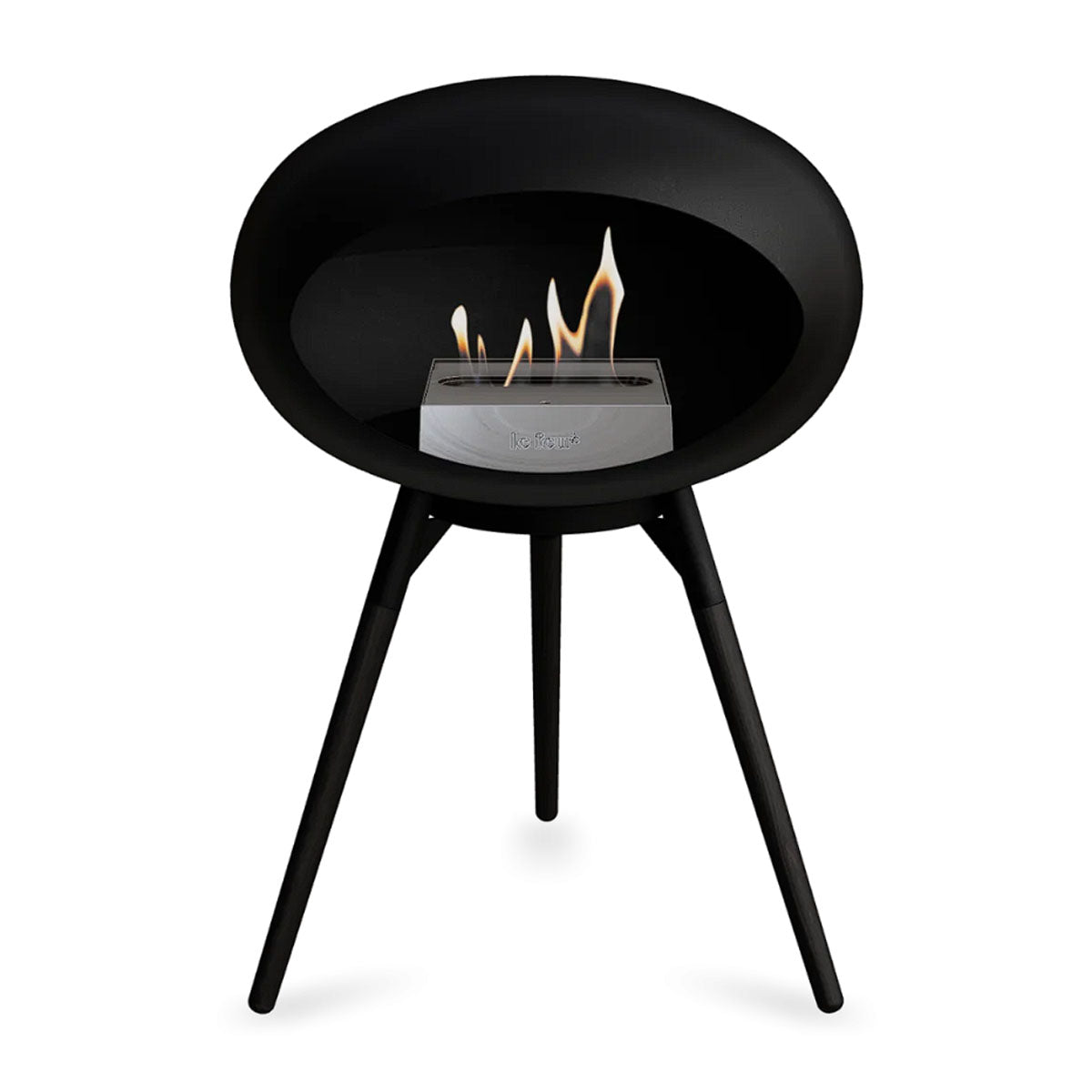 Le Feu Ground Wood Low - Black