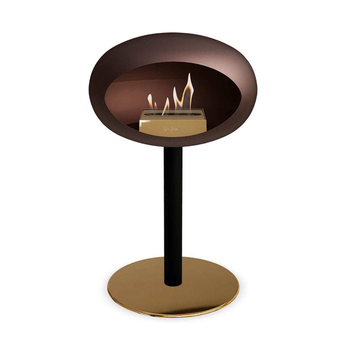 Le Feu Ground Steel Low - Mocca - 60mm Pole Width