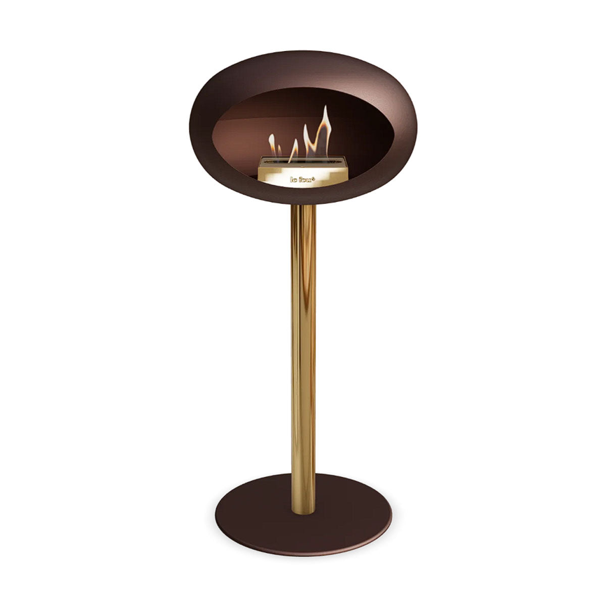 Le Feu Ground Steel High - Mocca - 60mm Pole Width