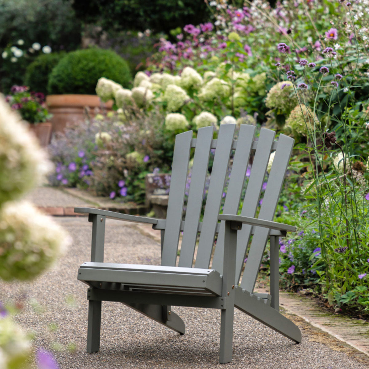 Gallery Direct Siena Lounge Chair Grey 660x820x850mm