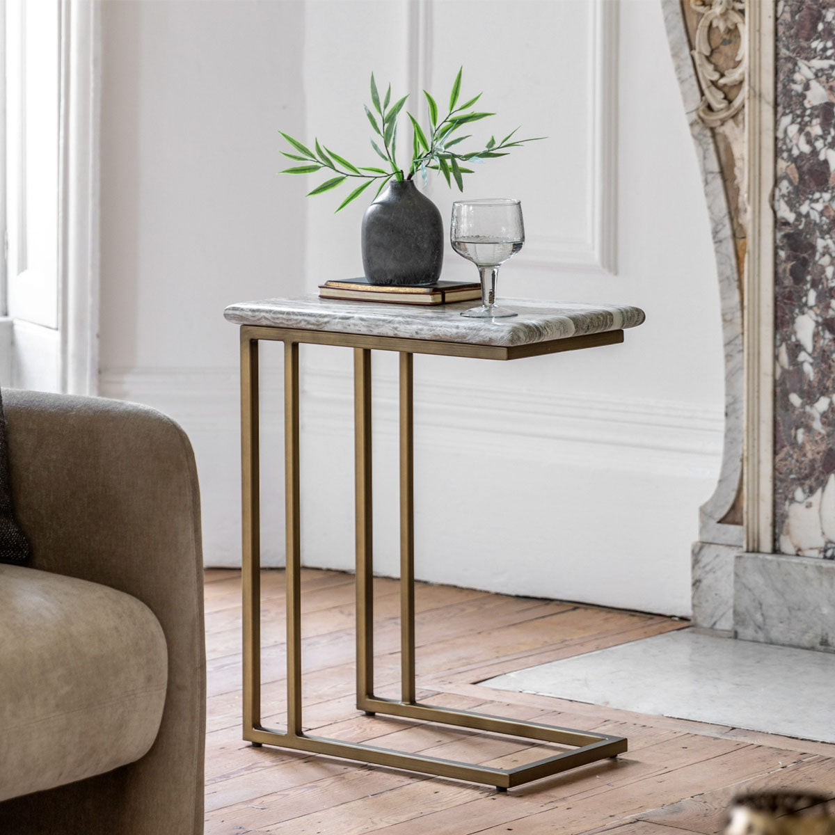 Gallery Direct Lusso Supper Table 320x520x650mm