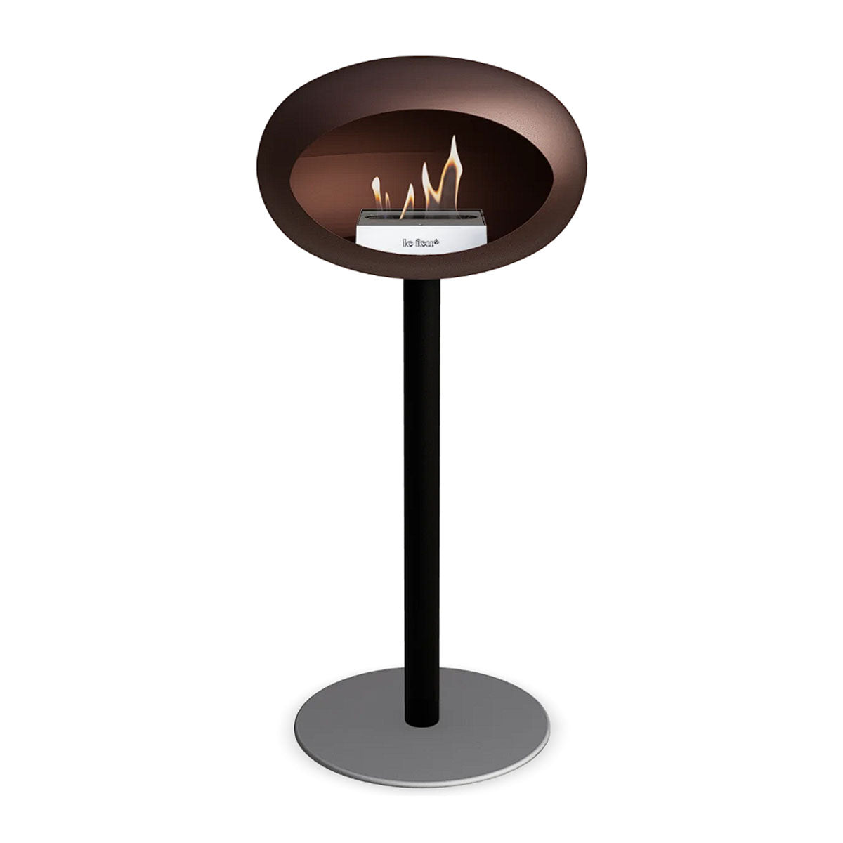 Le Feu Ground Steel High - Mocca - 60mm Pole Width