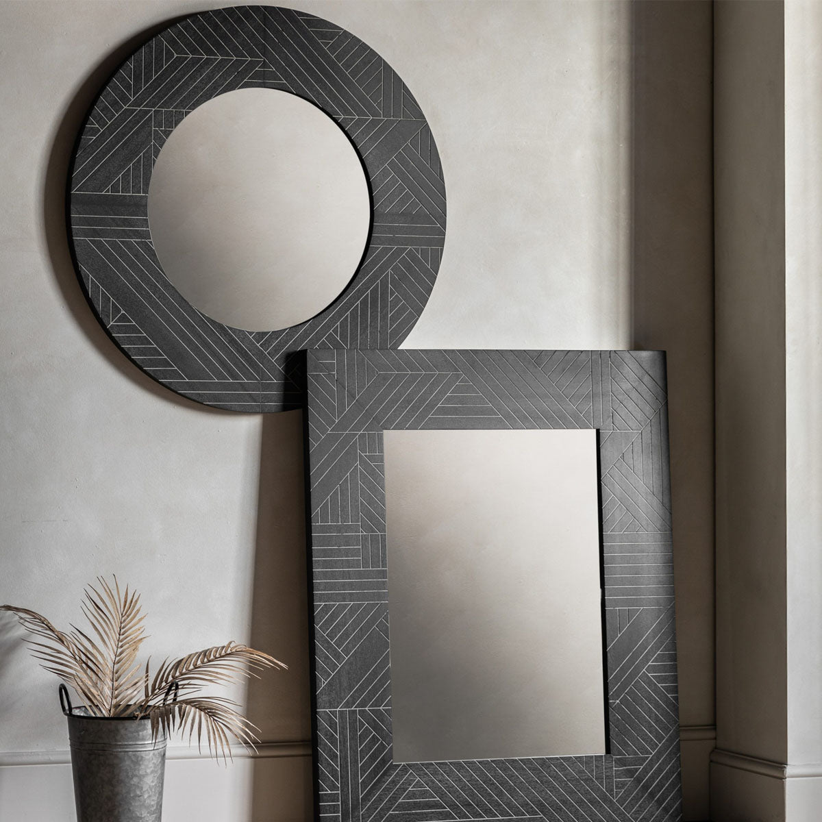 Gallery Direct Kakuda Rectangle Mirror 900x40x1100mm