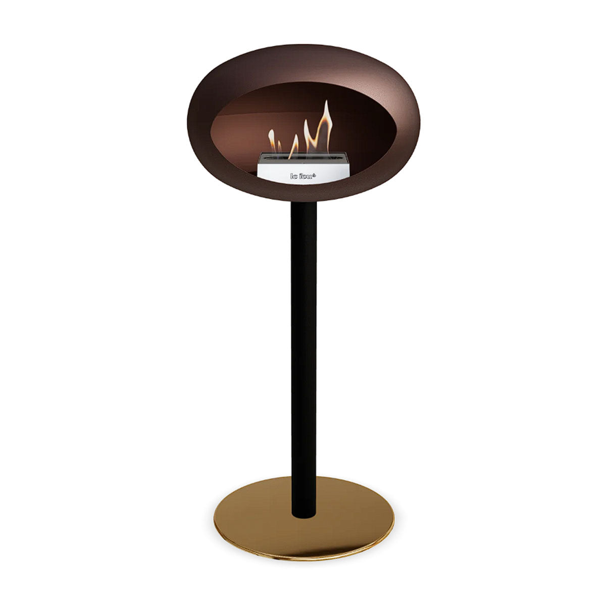 Le Feu Ground Steel High - Mocca - 60mm Pole Width
