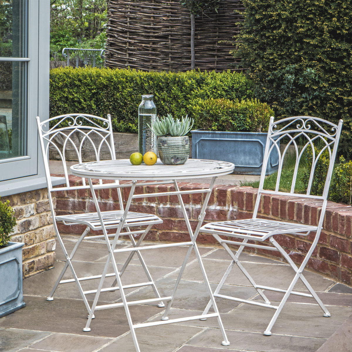 Gallery Direct Burano Outdoor Bistro Set Gatehouse