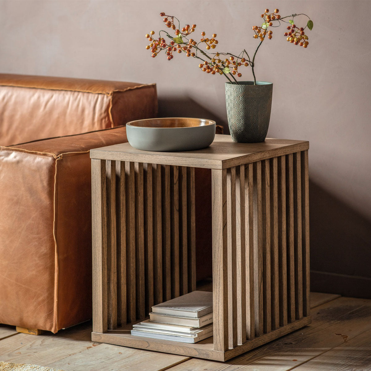 Gallery Direct Kyoto Side Table 450x453x550mm