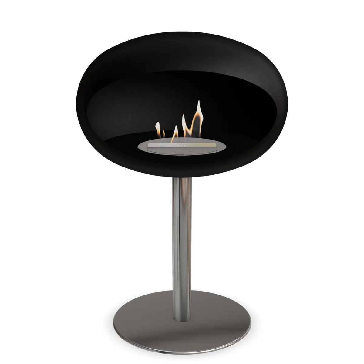 Le Feu Dome 625 - Black Ground Steel Low