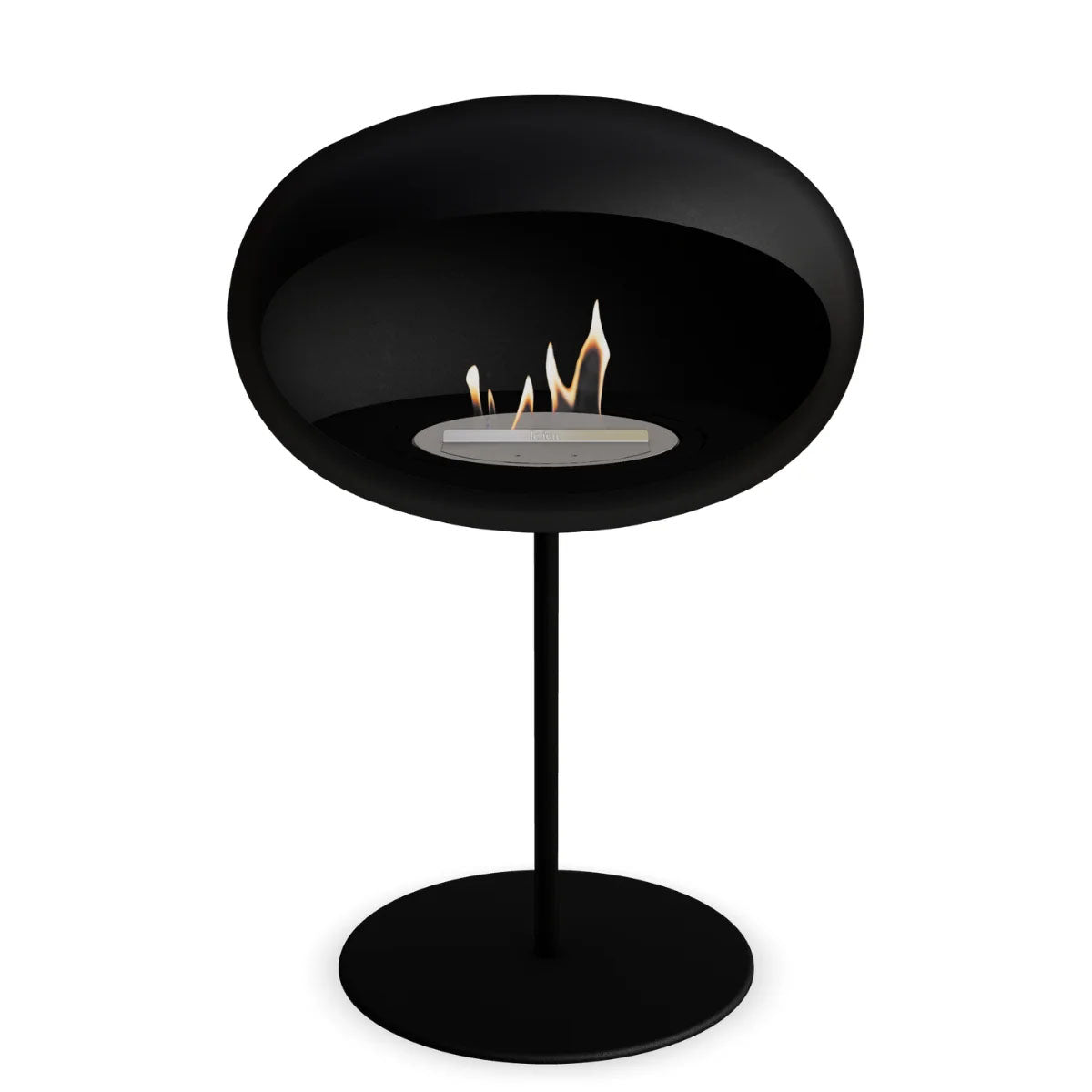 Le Feu Dome 625 - Black Ground Steel Low