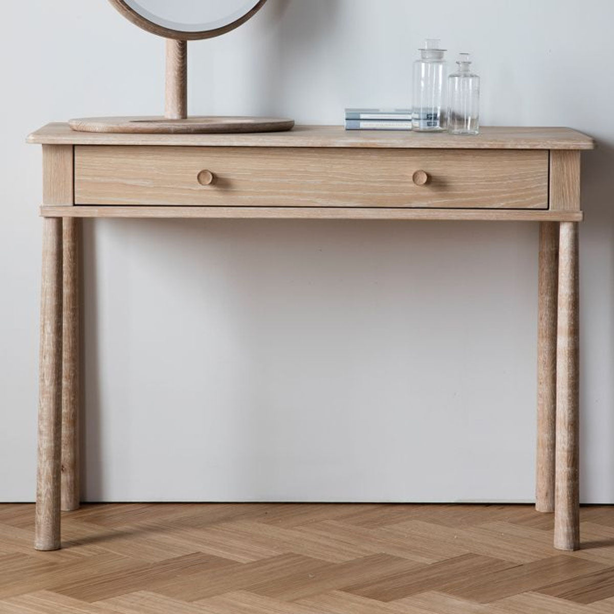 Gallery Direct Wycombe Dressing Table with Drawer 1100x400x800mm