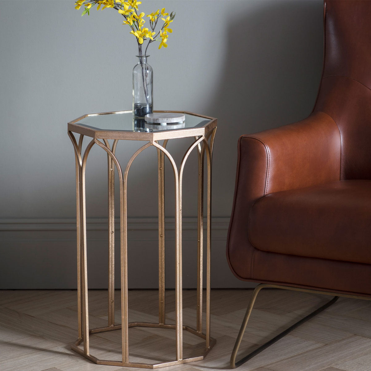 Gallery Direct Canterbury Side Table 360x360x600mm