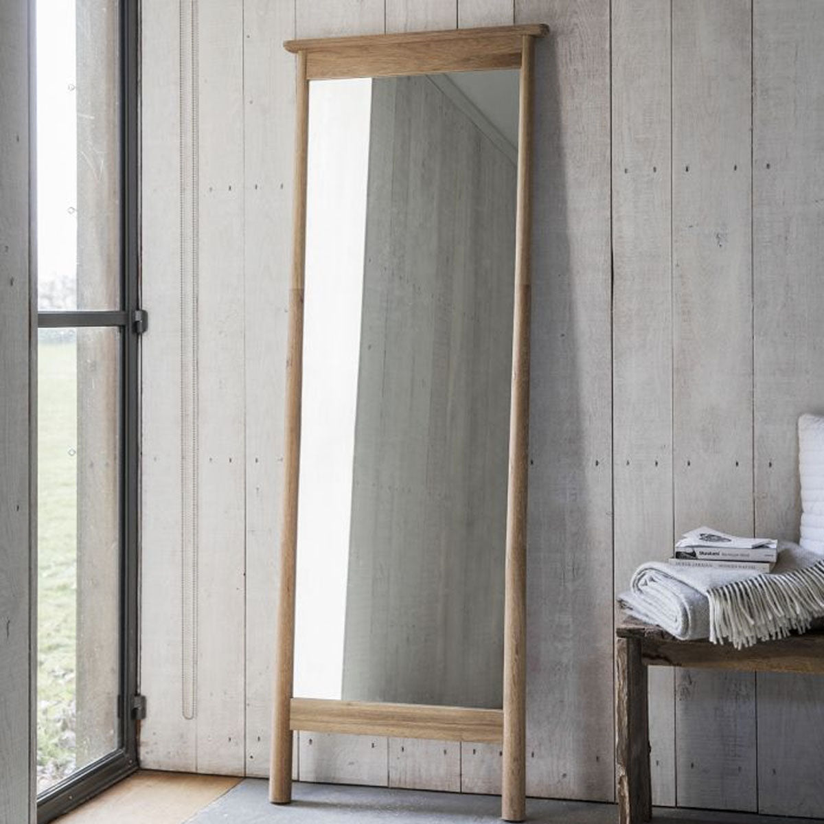Gallery Direct Wycombe Cheval Mirror 640x1740mm