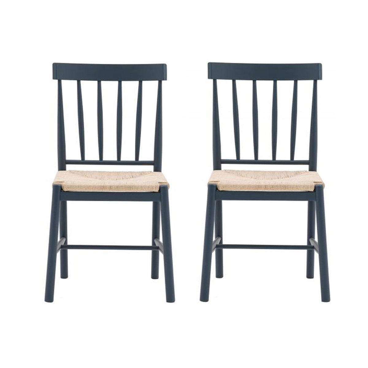 Gallery Direct Eton Dining Chair Meteor (2pk)