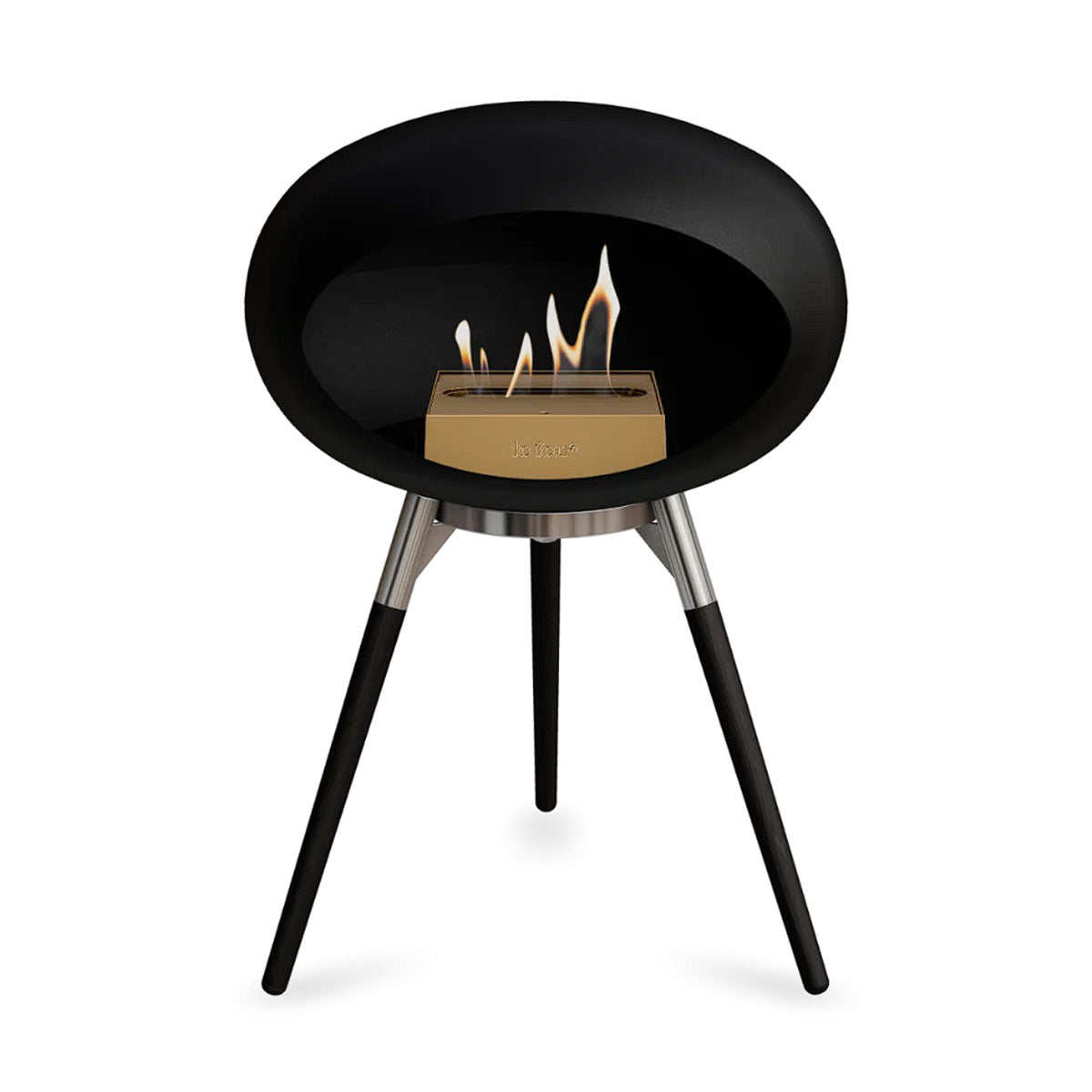 Le Feu Ground Wood Low - Black
