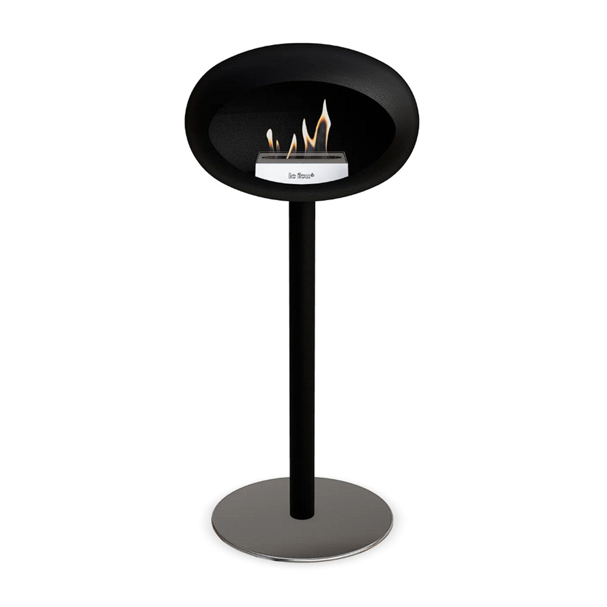 Le Feu Ground Steel High - Black - 60mm Pole Width
