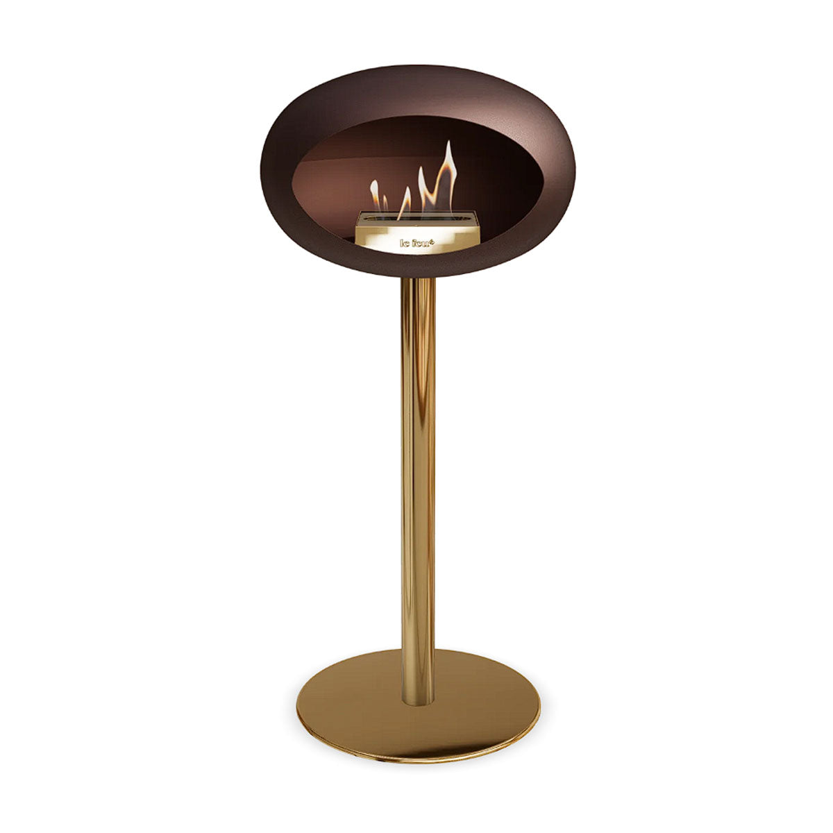 Le Feu Ground Steel High - Mocca - 60mm Pole Width
