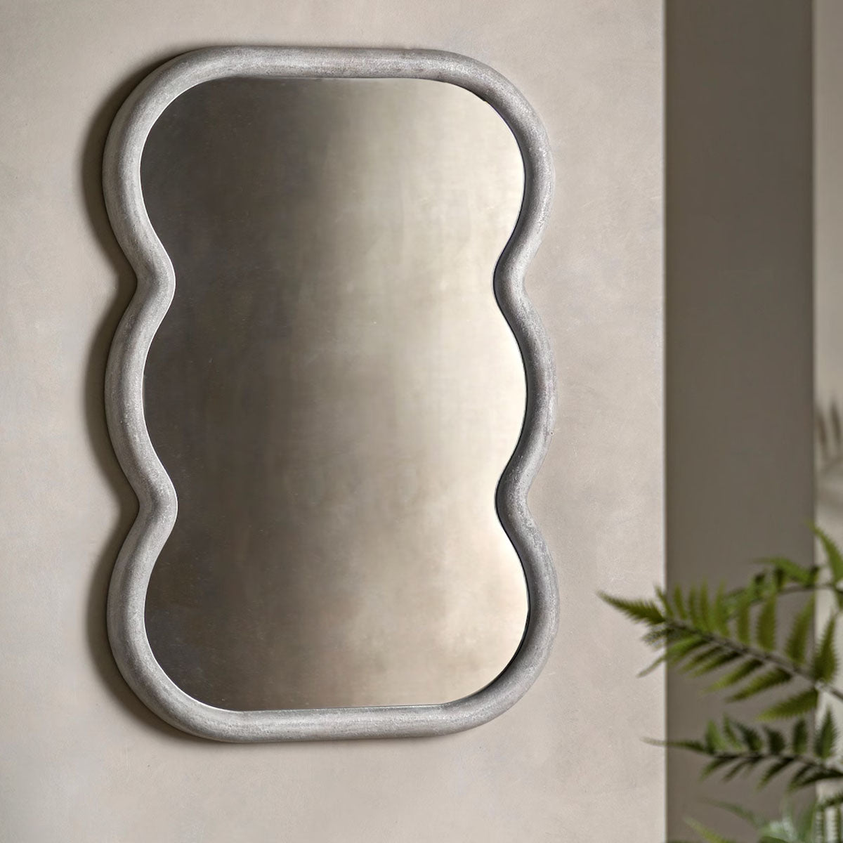Gallery Direct Como Curved Rectangle Mirror 620x900mm