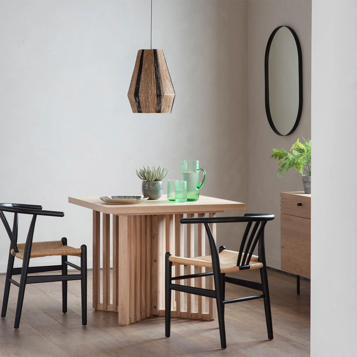 Gallery Direct Okayama Dining Table 900x900x750mm