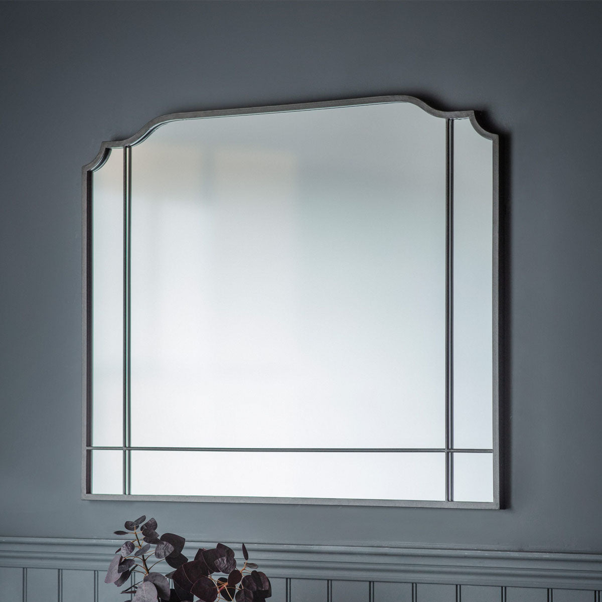 Gallery Direct Wardour Overmantel Mirror 1020x20x865mm