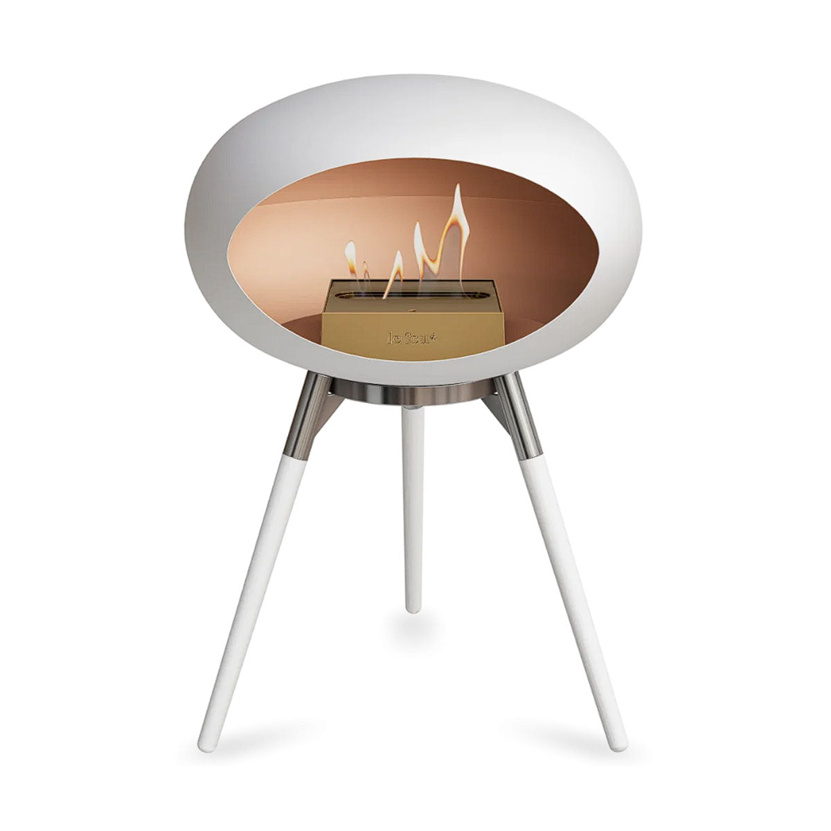 Le Feu Ground Wood Low - White
