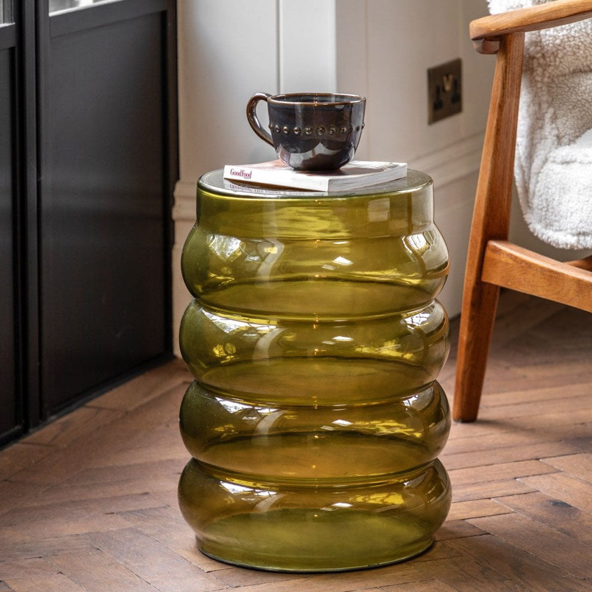 Gallery Direct Sono Side Table Forest 300x300x410mm