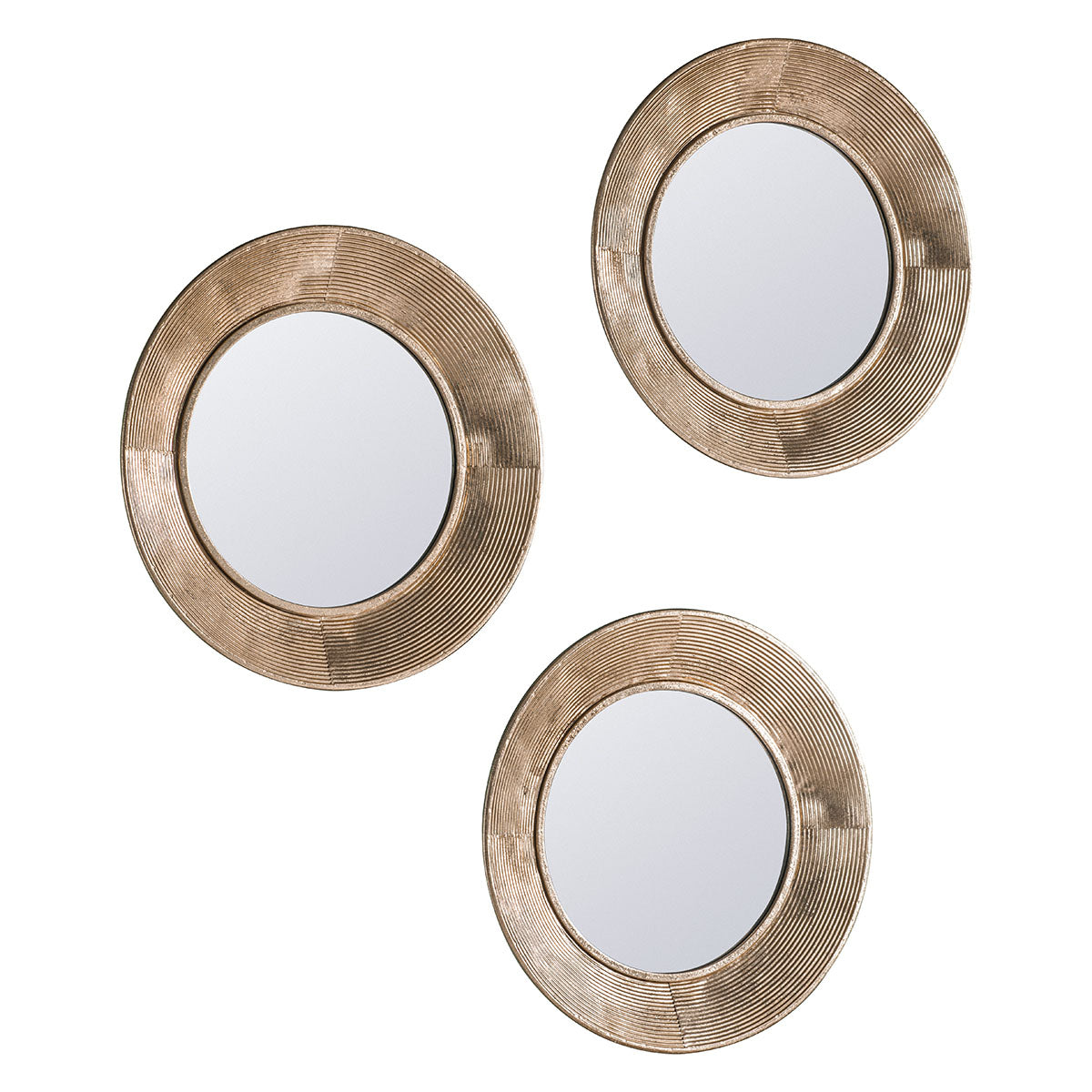 Gallery Direct Knowle Mirror Trio 510x50x510mm
