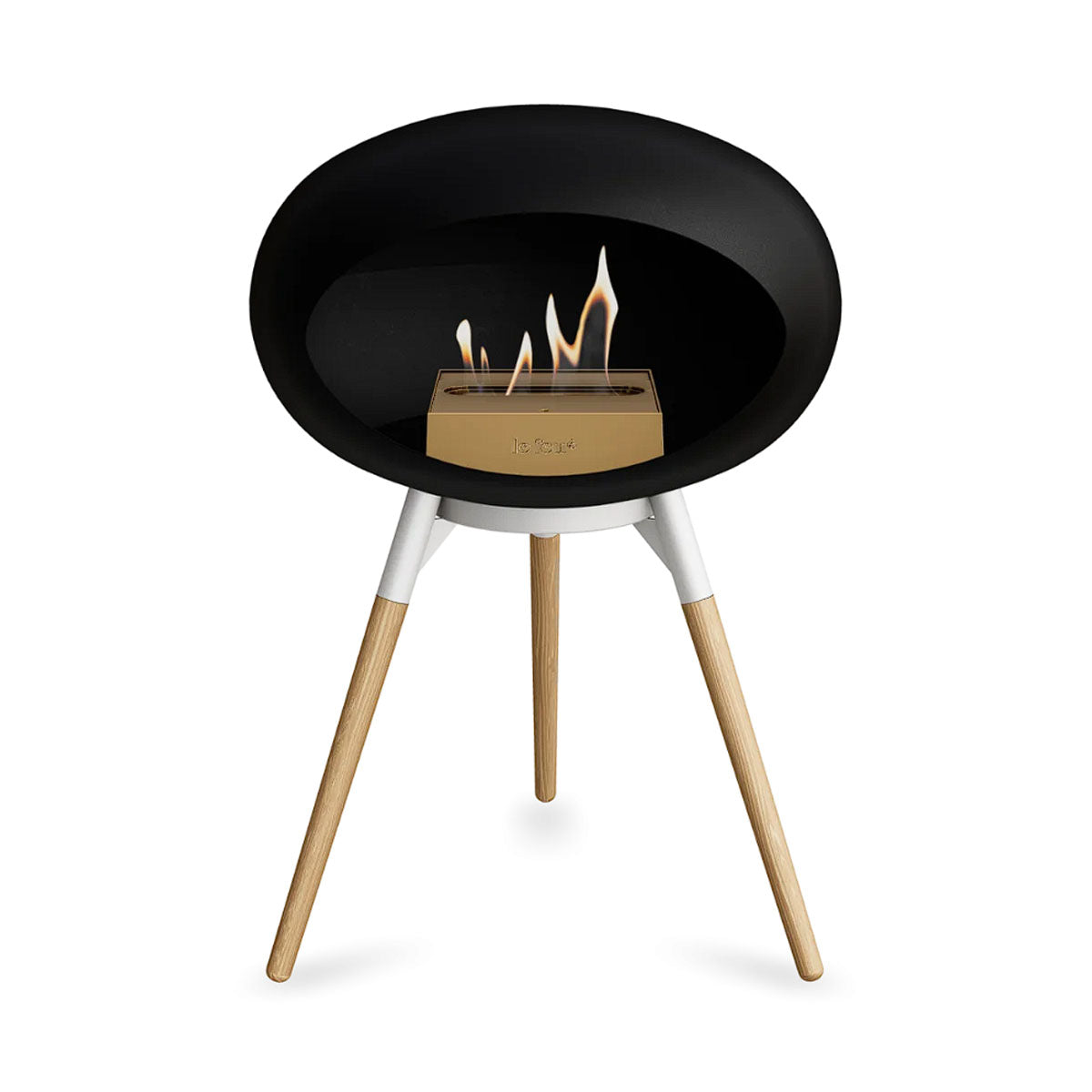 Le Feu Ground Wood Low - Black