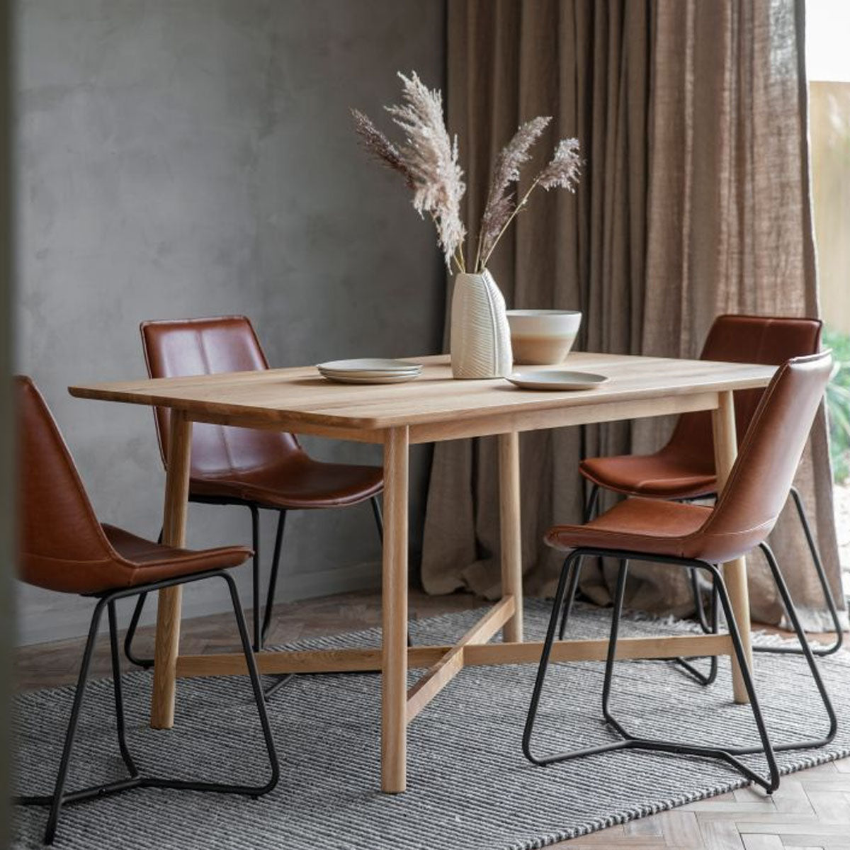 Gallery Direct Kingham Dining Table 1500x950x750mm