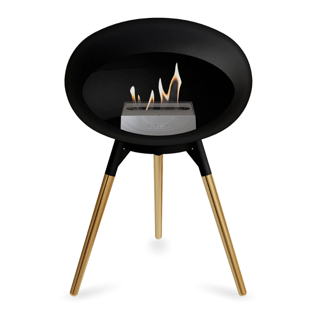 Le Feu Ground Wood Low - Black