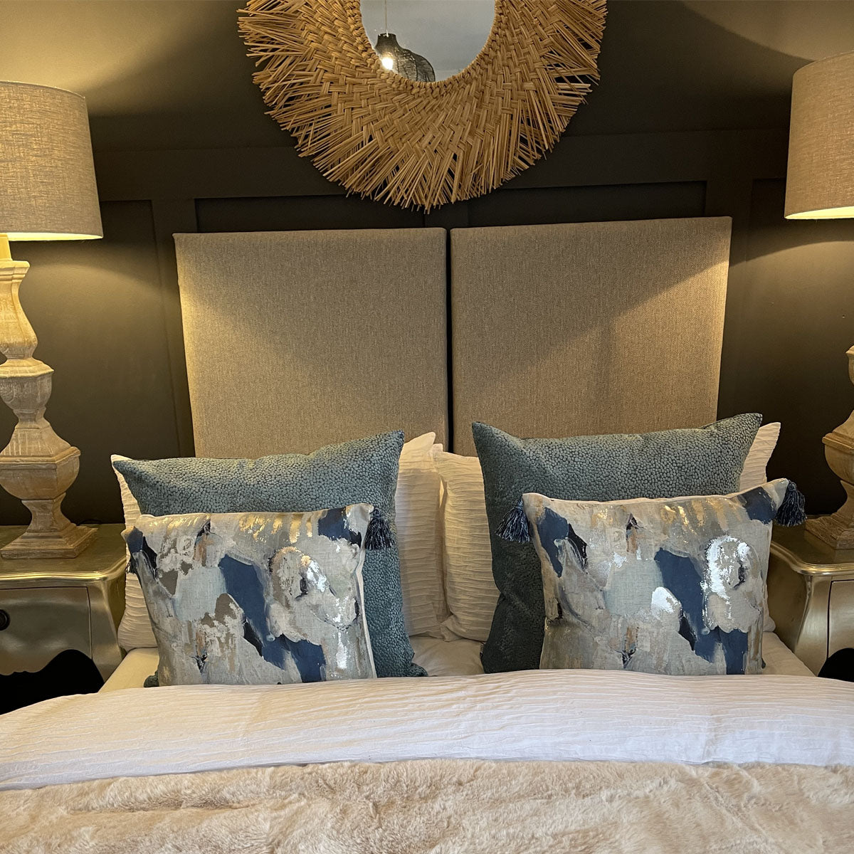 Malini Large Bingham Cushion