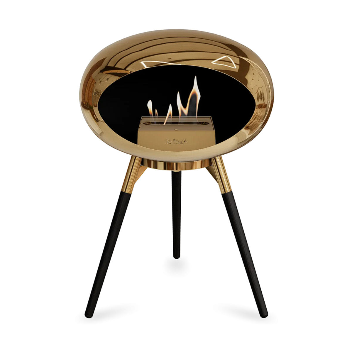 Le Feu Ground Wood Low - Chromed Rose Gold