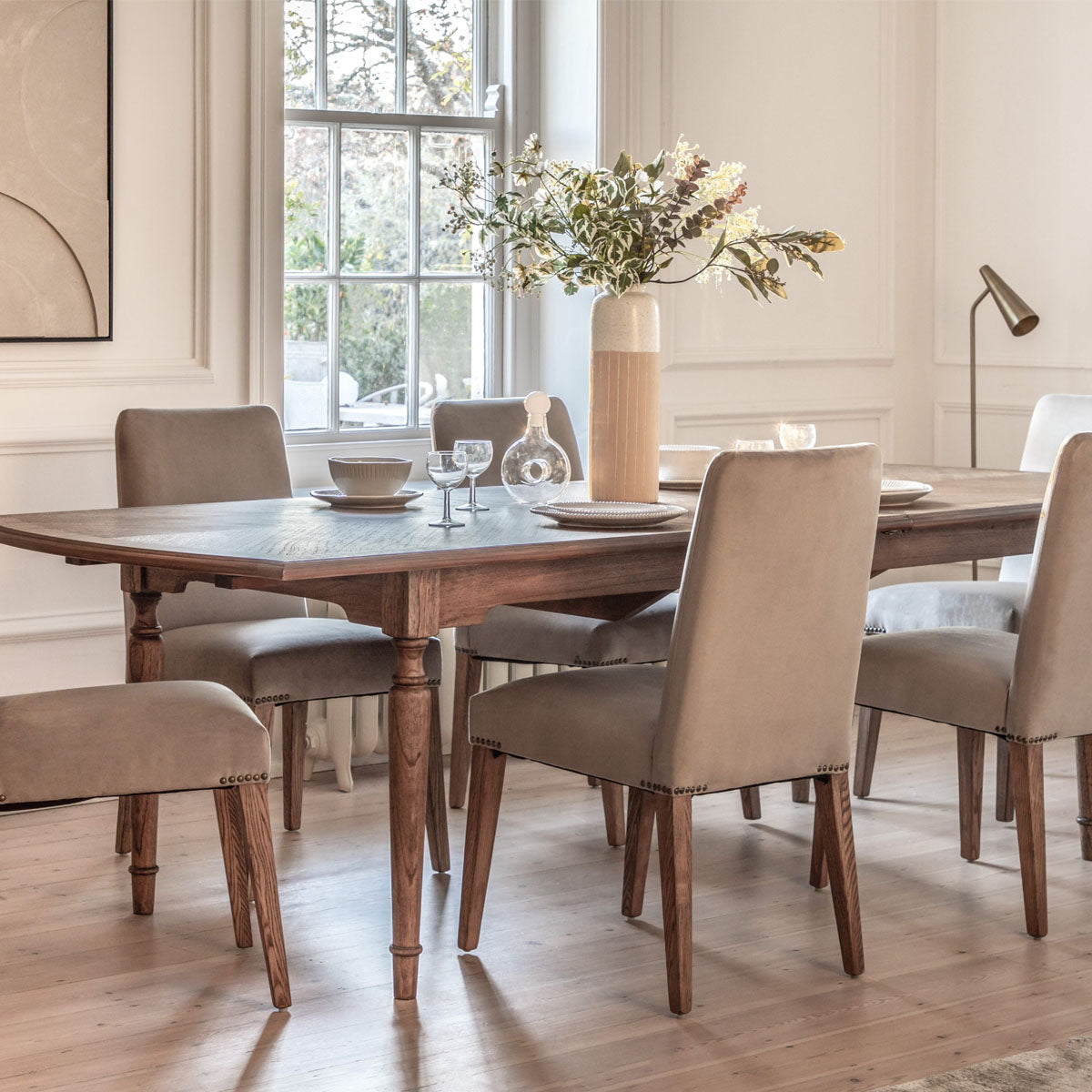 Gallery Direct Highgrove Ext Dining Table  2150/2600x750x1000mm