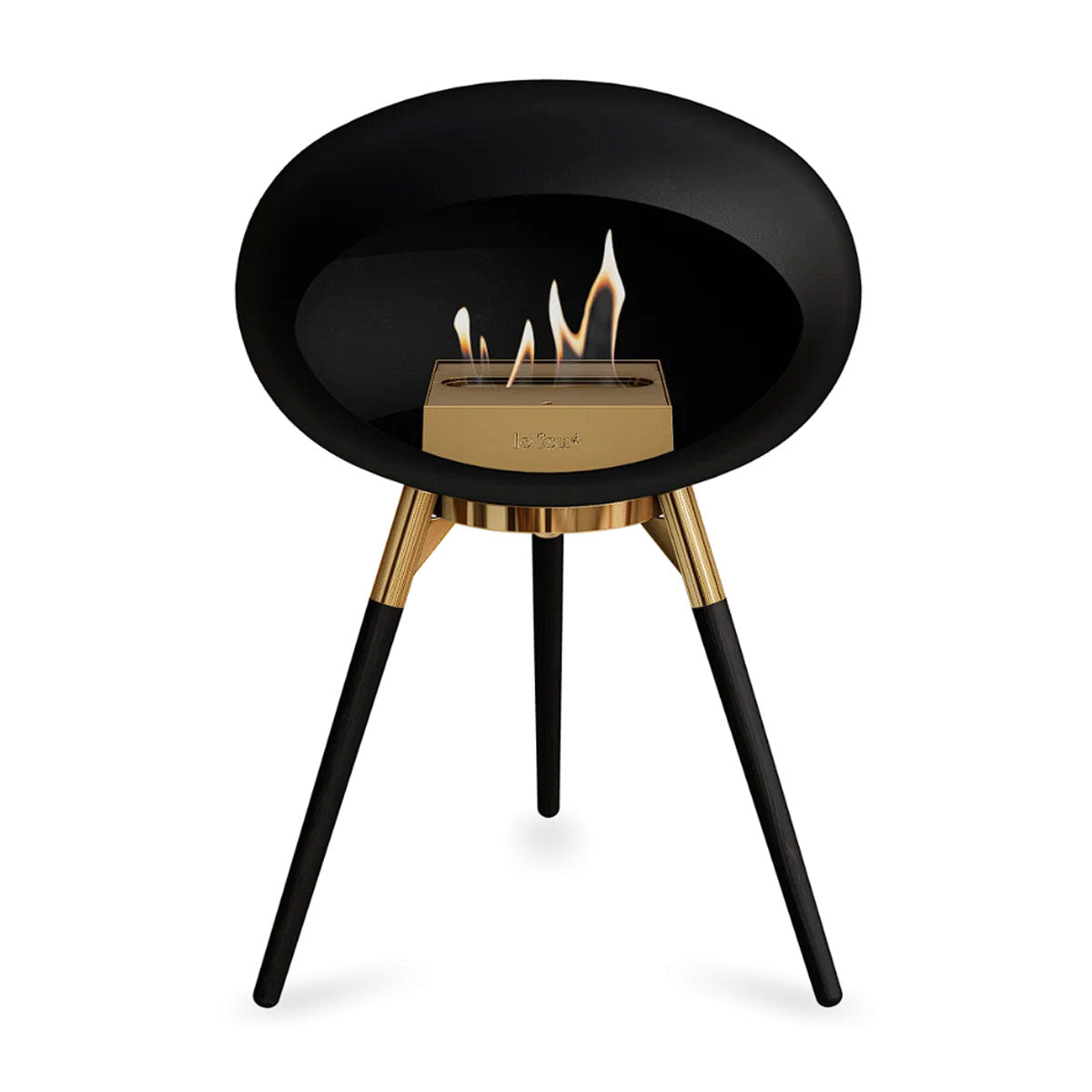 Le Feu Ground Wood Low - Black