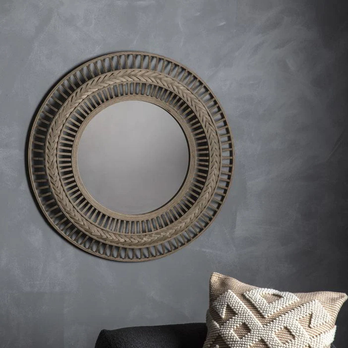 Gallery Direct Zenica Mirror 900x60x900mm