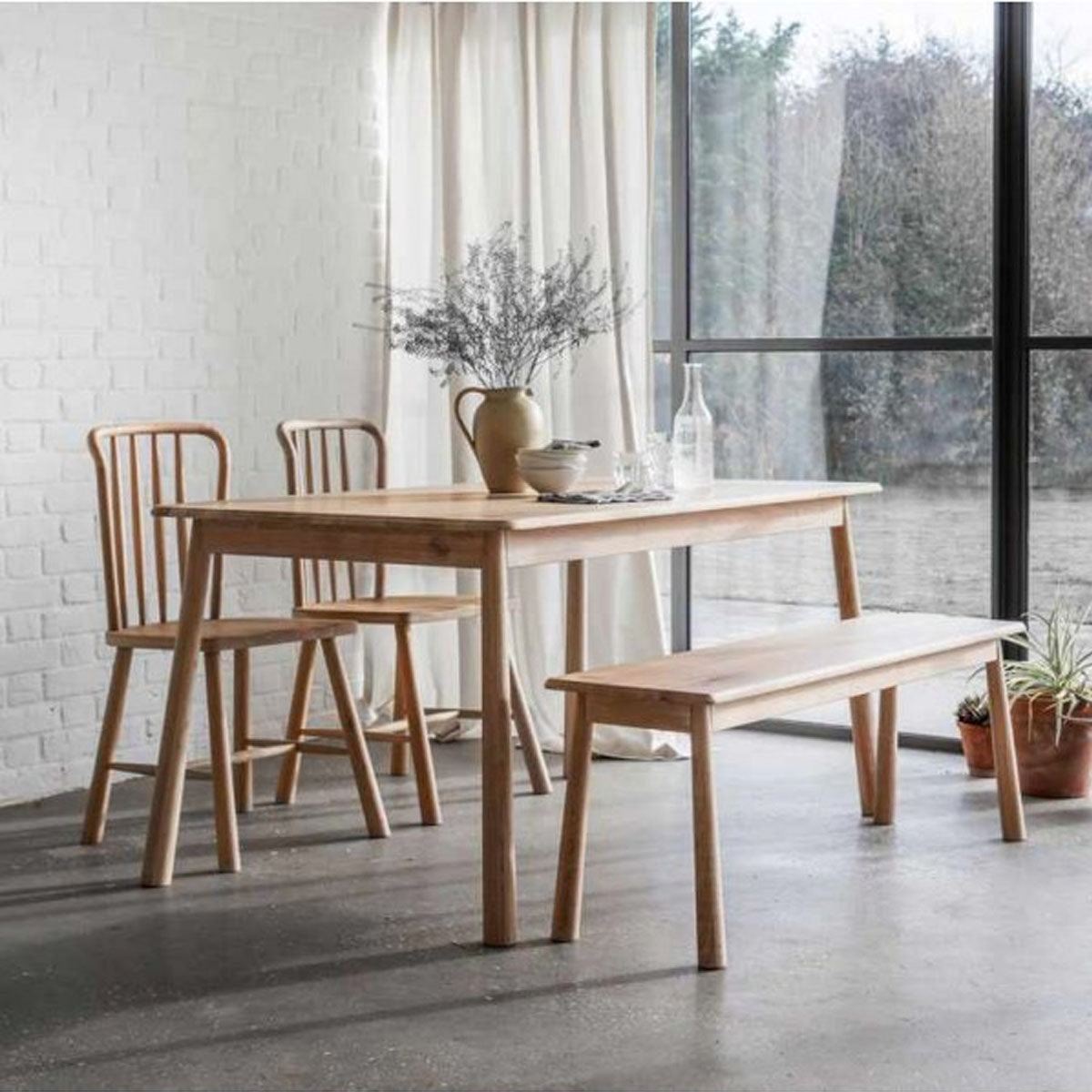 Gallery Direct Wycombe Dining Table 1500x900x750mm