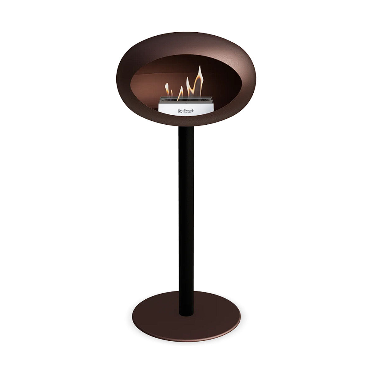 Le Feu Ground Steel High - Mocca - 60mm Pole Width