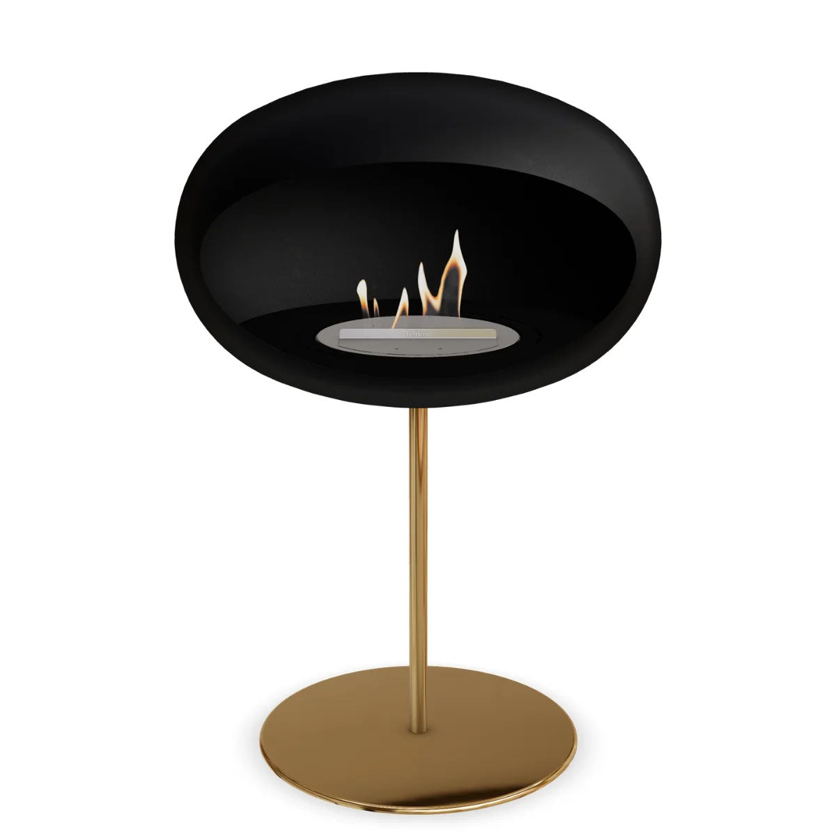 Le Feu Dome 625 - Black Ground Steel Low