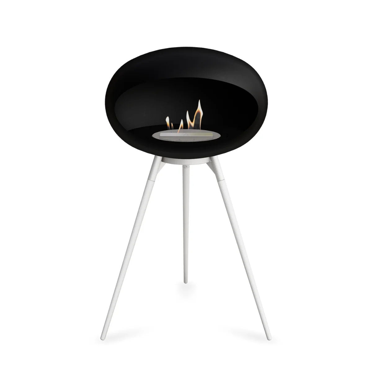 Le Feu Dome 625 - Black Ground Wood High