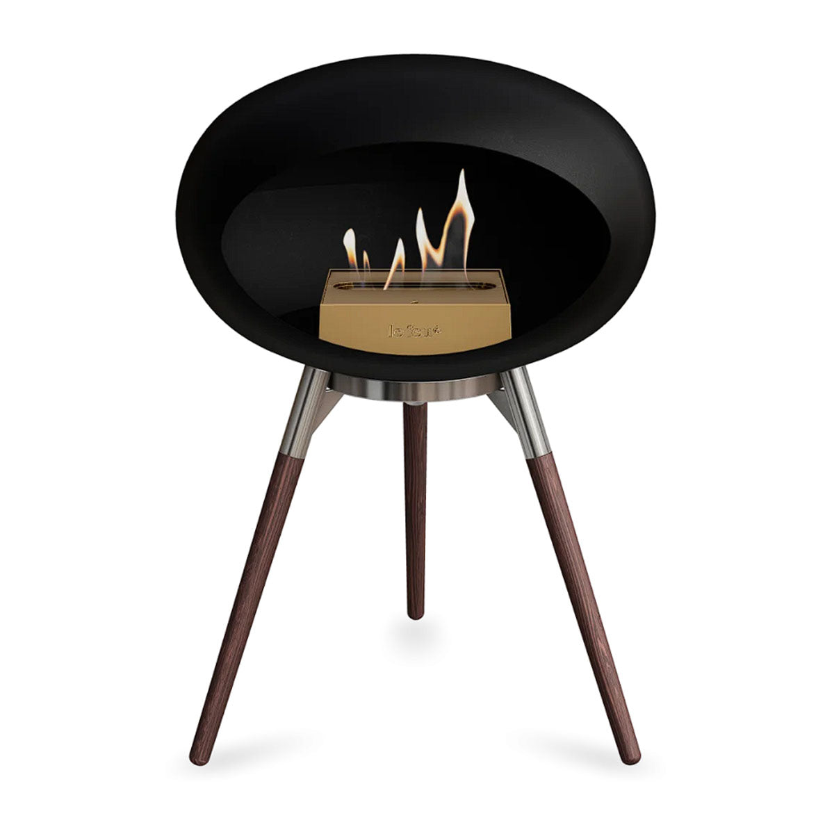 Le Feu Ground Wood Low - Black