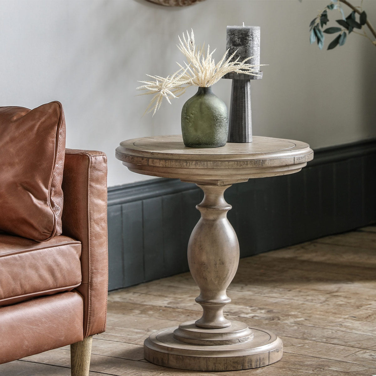 Gallery Direct Vancouver Side Table 500x500x570mm