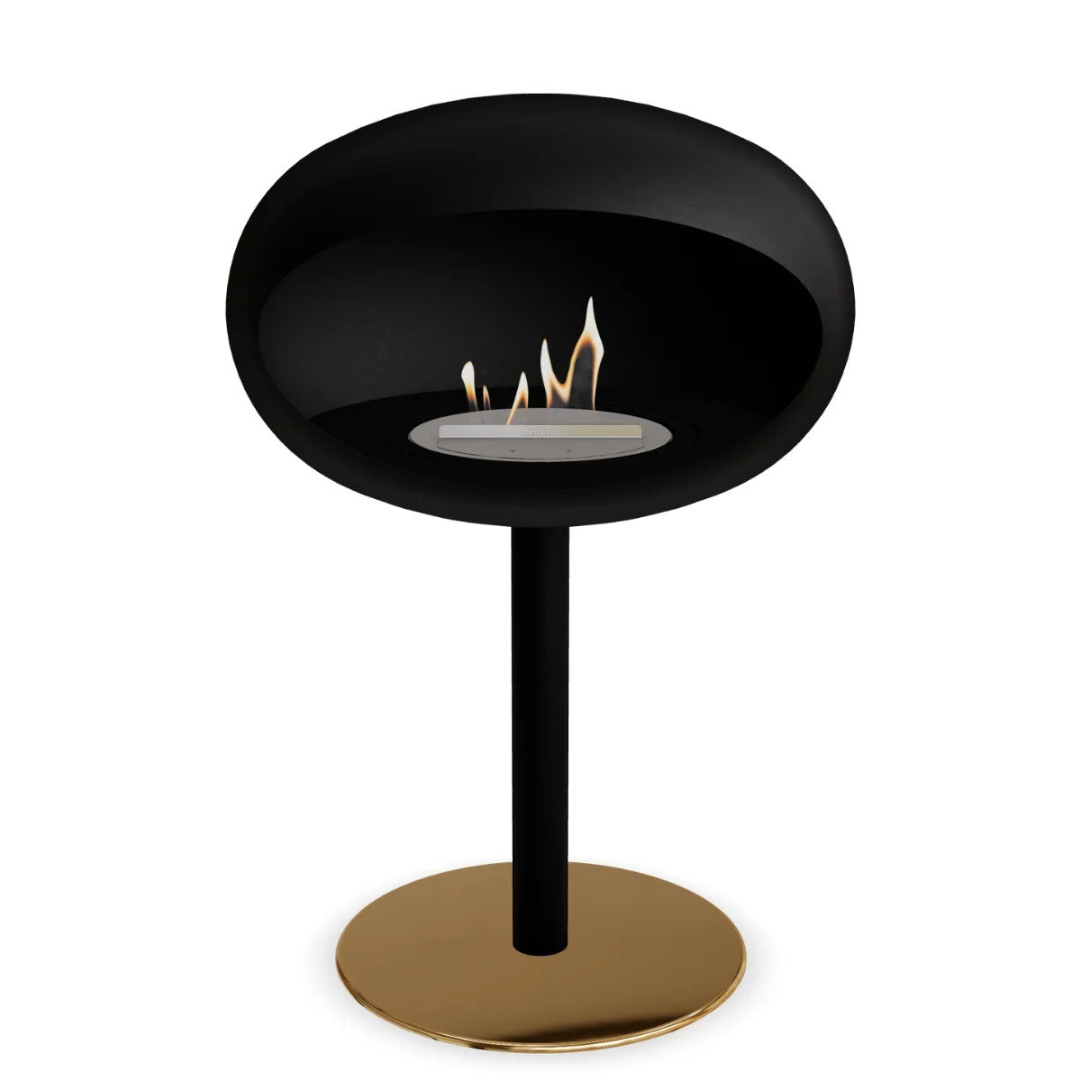 Le Feu Dome 625 - Black Ground Steel Low