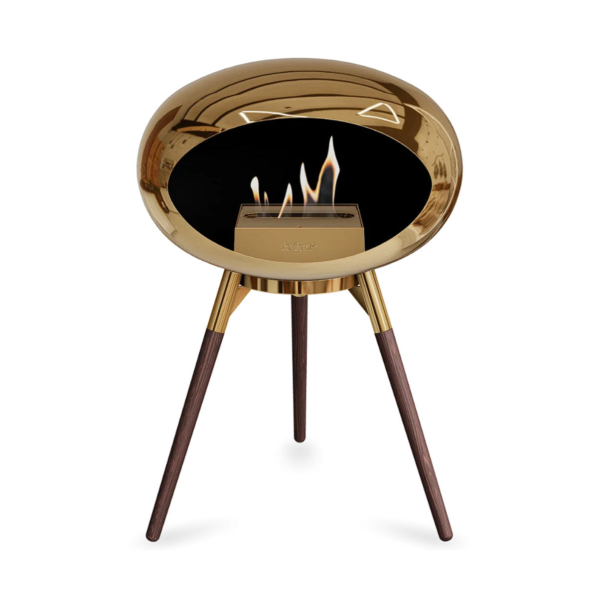 Le Feu Ground Wood Low - Chromed Rose Gold