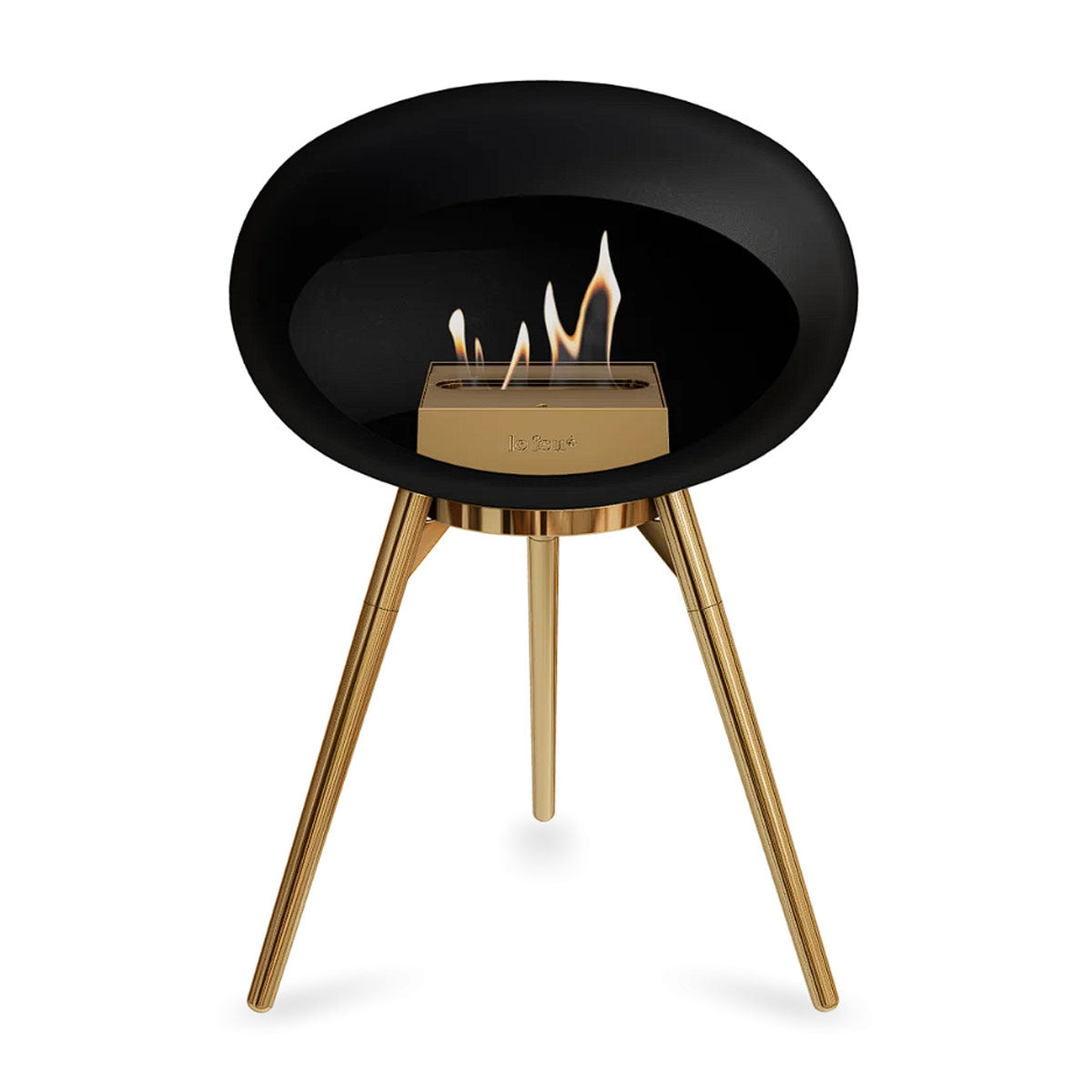 Le Feu Ground Wood Low - Black