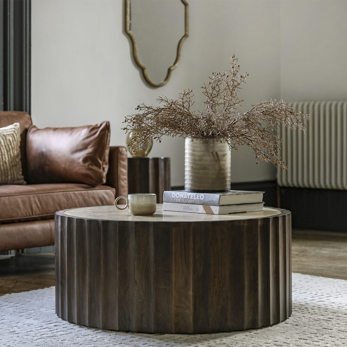 Gallery Direct Cascia Coffee Table 900x900x380mm