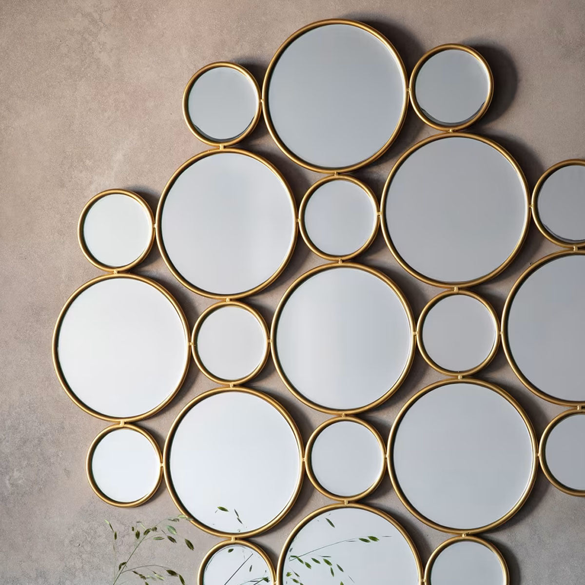 Gallery Direct Wallis Circles Mirror 910x910mm