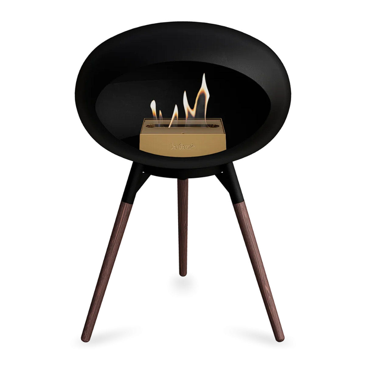 Le Feu Ground Wood Low - Black