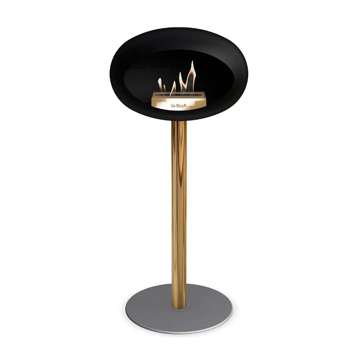 Le Feu Ground Steel High - Black - 60mm Pole Width