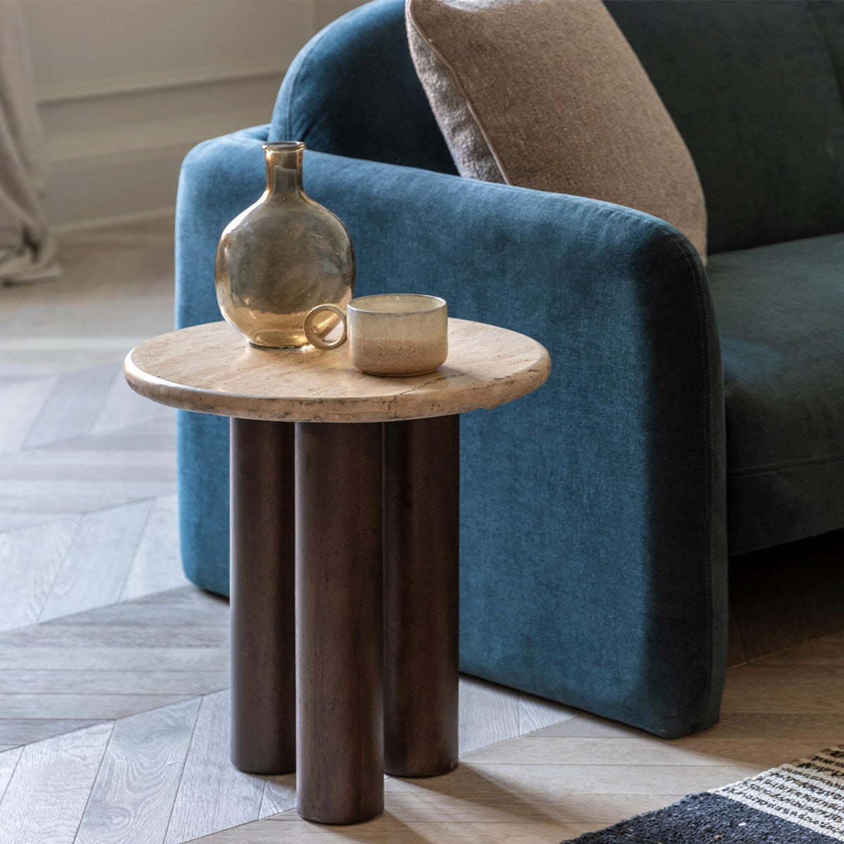 Gallery Direct Trevi Side Table 450x450x490mm