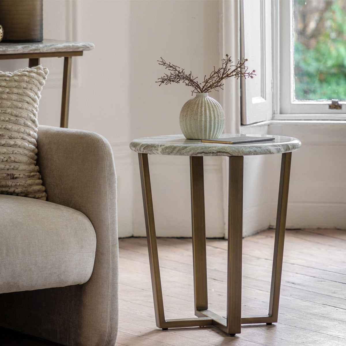 Gallery Direct Lusso Side Table 520x520x560mm
