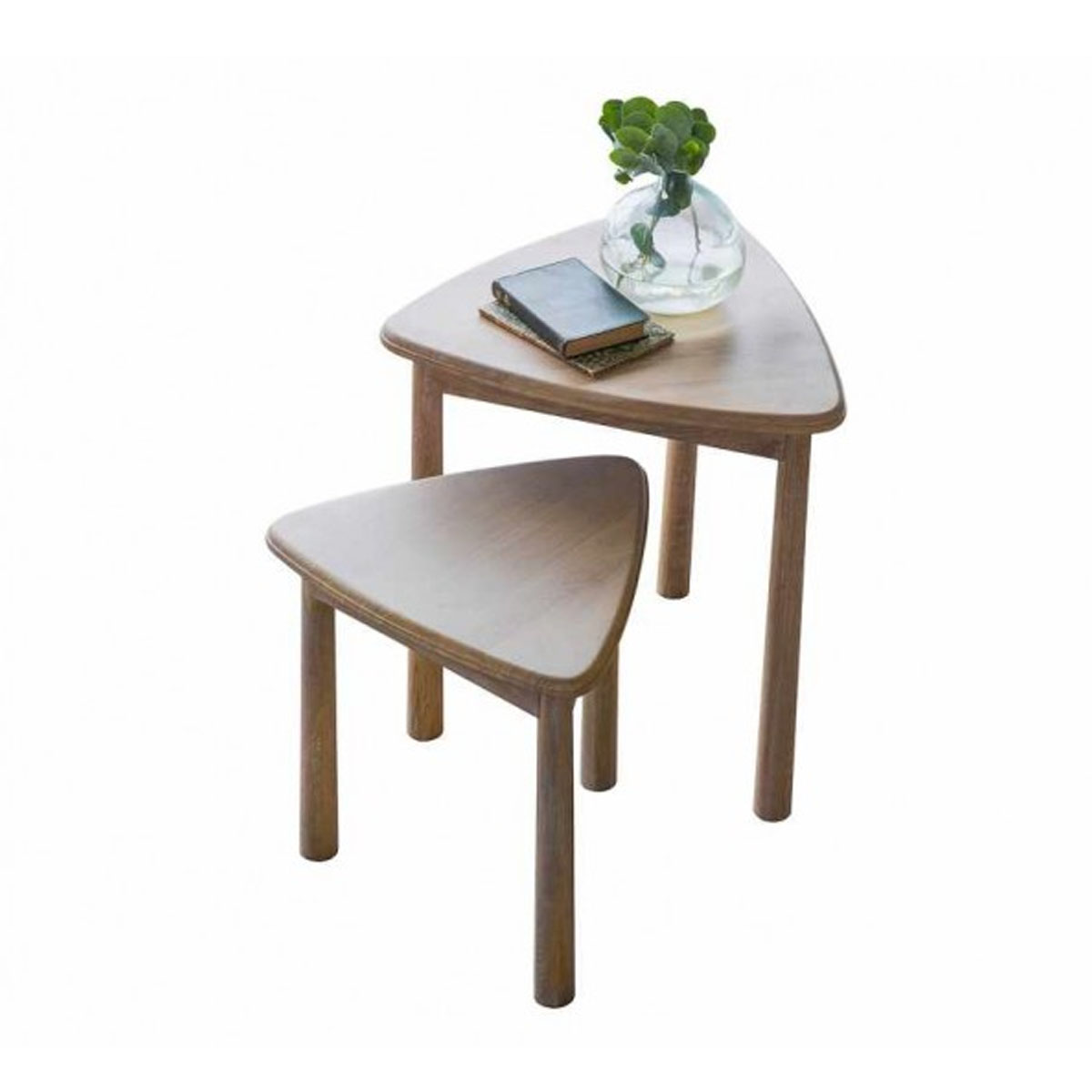 Gallery Direct Wycombe Nest of 2 Tables 500x500x590mm