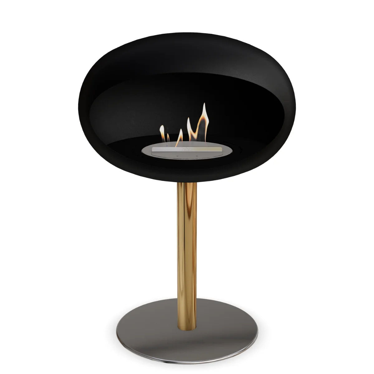 Le Feu Dome 625 - Black Ground Steel Low